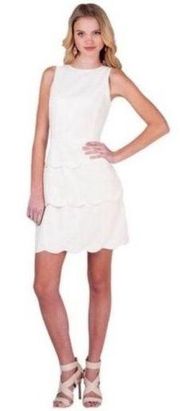 Badgley Mischka white dress, NWT
