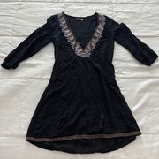 Black Boho Dress