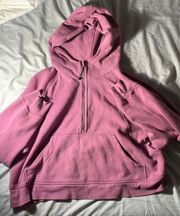 Scuba Oversized Half-Zip Hoodie