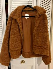 Brown Teddy Jacket