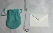 Tiffany & Co. Elsa Peretti Open Heart Pendant and Chain