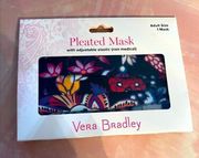 Vera Bradley Foxwood Floral Cotton Pleated Mask