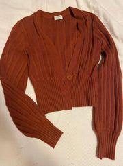 Wilfred plunge front cardigan