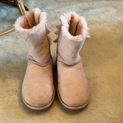 UGG Pink Bailey bow Uggs