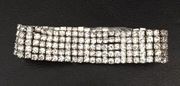 New Badgley Mischka 5 row Crystal Stretch Bracelet