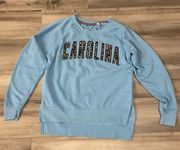 Pressbox Unc chapel hill Tar Heels pullover crewneck sweatshirt womens size medium