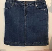 CB Medium thickness denim pocket skirt