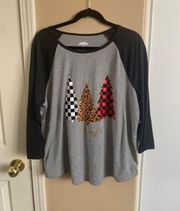 Long sleeve Christmas Tree Shirt