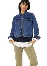 J.Crew Mercantile Denim Blue Jean Jacket L0527 Medium