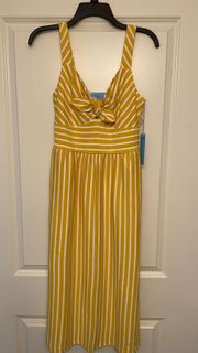 Yellow Striped Dress