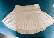 Pleated Tennis Skirt (Pale Moss)