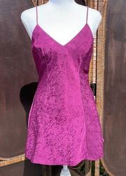 Lingerie Cacique Purple Jaquard Slip