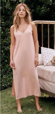 💕THE GREAT💕 The Pointelle Slip Dress ~ Rose Dust Size 2 Medium NWT