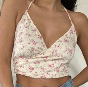 Floral Halter Top