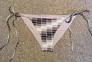 NWOT OMBRÉ GRAY BIKINI BOTTOMS