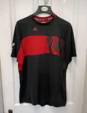 Adidas University Of Cincinnati Bearcats Logo T-Shirt