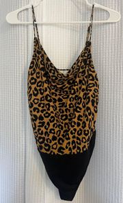 Francesca’s Cheetah Bodysuit 
