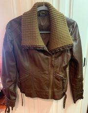 Brown Leather Jacket