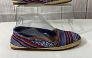 Aztec Flat Espadrille Loafers Women’s Size 38 / 8 New Without Box