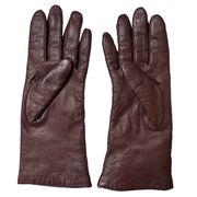 Vintage Van Raalte Gloves is Brown Leather