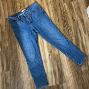 Madewell 9” Mid-Rise‎ Skinny Crop Jeans Size 30