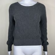 525 America Revolve Ribbed Crop Sweater