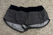 Lululemon Speed Up Shorts 2.5” Size 8 Grey