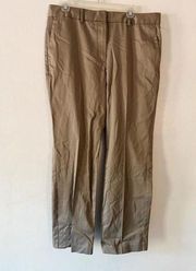 NEW NWT ORVIS WOMENS DRESS WORK CHINO PANTS PLEATED TAN KHAKI XXL SIZE 16