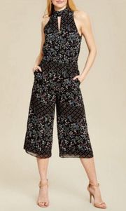 NWT  Black Marcela Hazel High Neck Wide Leg Jumpsuit 4