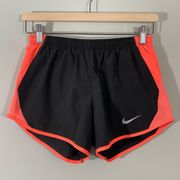 Nike  Women's Black Pink Dri Fit 10K Lined Running Shorts Size XS #849394-063