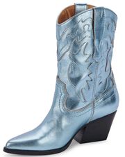 Dolce Vita Landen Boots Blue Leather 