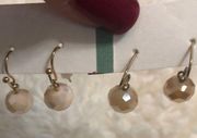 Set of 2 Small Ball Earrings by Mahina