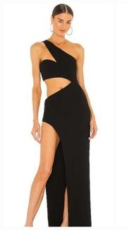 h:ours Chardonnay Dress in Black