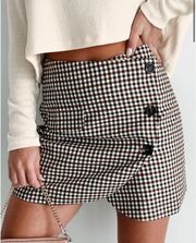 Plaid skirt