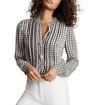 Reiss Lea Printed Blouse