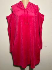  Comfortable velor dress. Size L. $35.