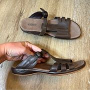 Keen Emerald City II Slip-on Leather Sandals 7