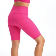 Fabletics Hot pink Define PowerHold High Waisted Short legging, Size S