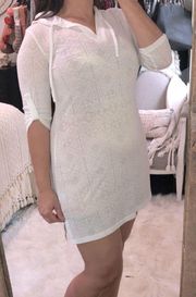 The balance collection medium white shirt dress