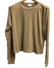 RE/DONE thermo long sleeves tan color size S