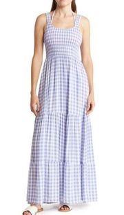 Maaji Womens M Harmony Seersucker Cover-Up Maxi Dress NEW