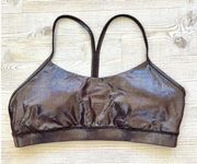 Lululemon Flow Y Nulu Bra | French Press Shine Size 12