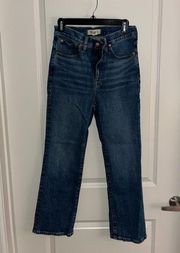 Madewell Cali Demi Boot Jean size 28