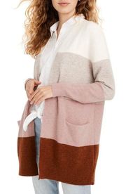 Color Block Cardigan