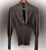 Premise | Earth Green Cowl Neck Seeater