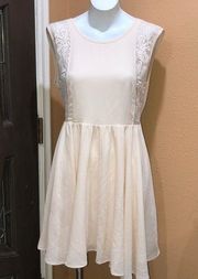 Irenes story cream dress