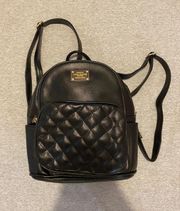 Black Mini Backpack