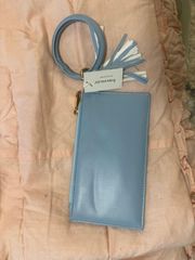 Francesca Blue Wristlet 