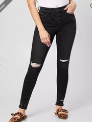 Kancan Signature Kurvy Mid-Rise Ankle Skinny Jean