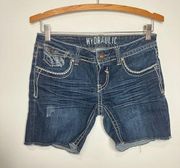 Hydraulic denim shorts size 7/8